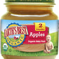 Earth'S Best Organic Baby Food Jars, Stage 2 Fruit Puree For Babies 6 Months And Older, Organic Apples, 4 Oz Resealable Glass Ja