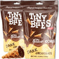 BEEMAX Tiny Bites Mini Waffle Cones - Premium Belgian Chocolate, 4.24 oz (2 Pack) - Perfect Snack or Ice Cream Topping