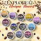 InfuSio Coffee Pods - 96 Count City Roast Medium Roast for Keurig K Cups - Compatible Single Serve Pods