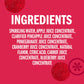IZZE Sparkling Water Juice Beverage Blend, Pomegranate, No Sugar Added, 8.4 FL OZ, 24 Cans