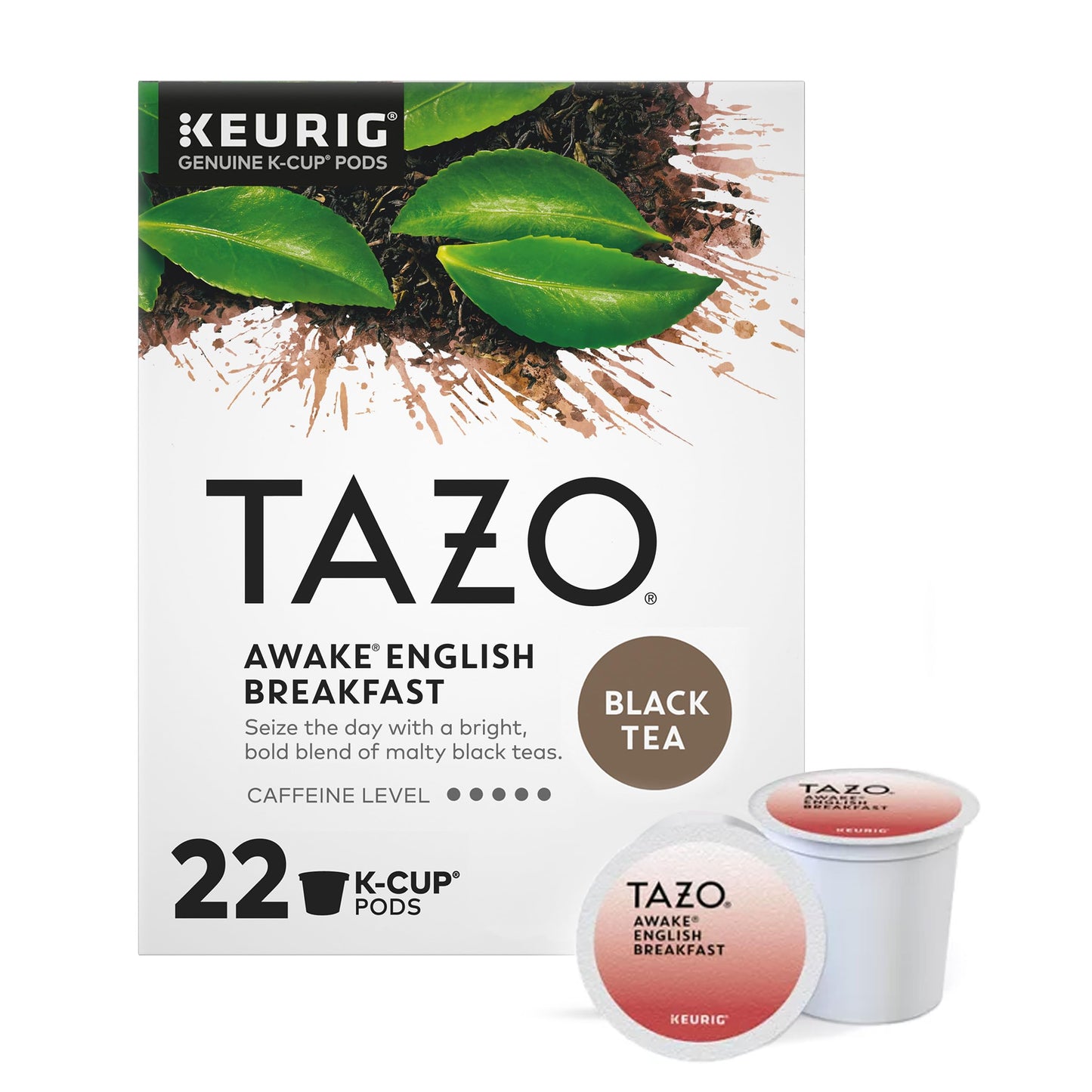 TAZO K-Cups Bold Traditional Breakfast-Style Black Tea, 22 Count, Model 68375780