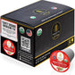 Organic Ashwagandha Tea Pods For Keurig With Ginger, Licorice, Organic Hibiscus Sabdariffa, Rosehip, & Lime - Decaf Herbal Tea - Energizing Tea By Teavity (12 Tea Pods)