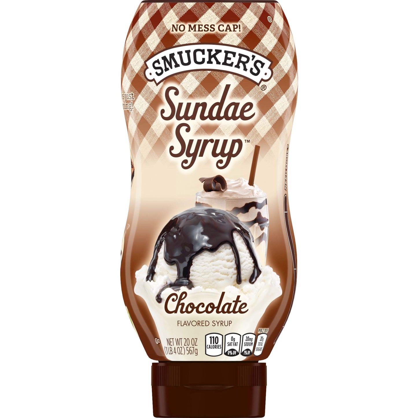 Smucker'S Sundae Syrup Chocolate Flavored Syrup, 20 Ounces (Pack Of 12)