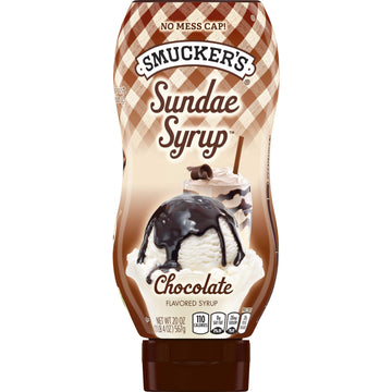 Smucker'S Sundae Syrup Chocolate Flavored Syrup, 20 Ounces (Pack Of 12)