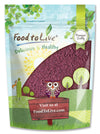Food to Live Black Elderberry Powder, 1 Pound - Raw Dried Berries, Unsulfured, Vegan, Bulk, for Baking, Juices, Smoothies, Yogur