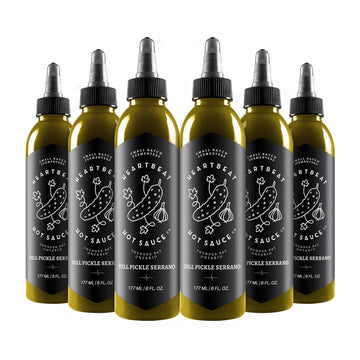 Heartbeat Hot Sauce Co. | Dill Pickle, 6 oz. 6 pack