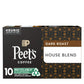 Peets Coffee House Blend K-Cup Coffee Pods, Dark Roast, 10 Count, Compatible with Keurig Brewers