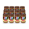 Jif Dark Roast Creamy Peanut Butter, 15 Oz. Jar (Pack of 12)