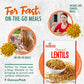Melissa'S Steamed Lentils, Pre-Cooked And Ready To Eat Lentils, Non-Gmo And Shelf Stable, (3 Pack)