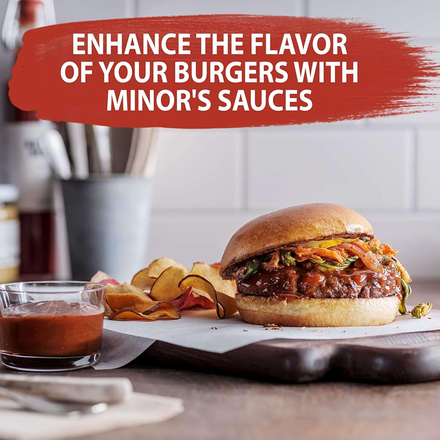MINORS BBQ Sauce, spirit-inspired flavor Style, Savory Southern Blend, 4 lb 15 oz Bulk Bottle