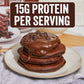 Pescience Protein Pancake & Waffle Mix, Dark Chocolate, 15G High Protein Snacks, Whey And Casein Blend, 12 Servings, Just Add Wa