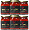 Mina Harissa Hot Sauce, Gourmet Moroccan Heat, Homestyle Spicy Red Chili Harissa Paste With Tangy Twist, 10 Oz (Pack Of 6) Harissa Sauce, Excite Your Senses With Mina Harissa Seasoning