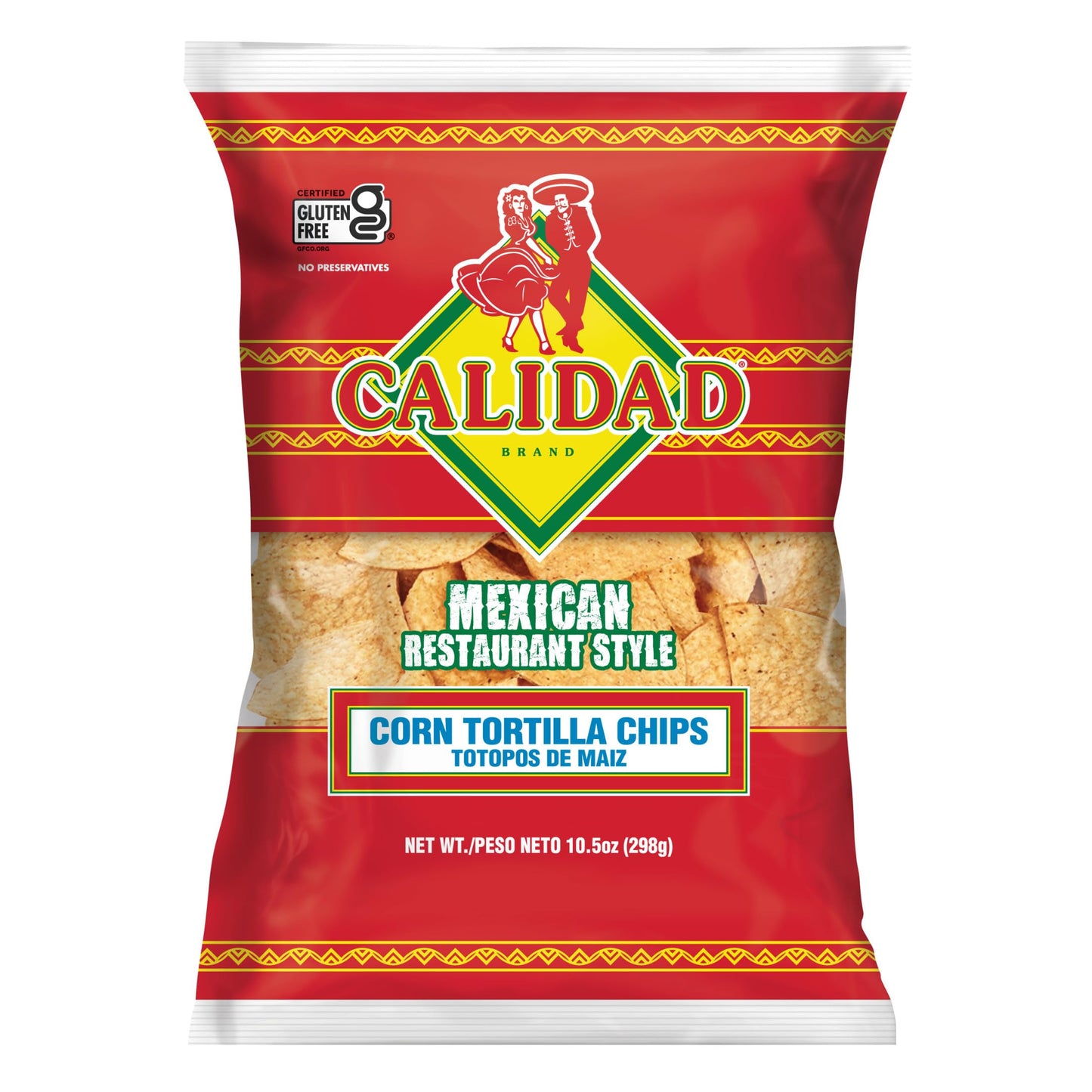 Calidad Chip Mexican Restaurant Style 10.5oz