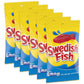 Deal Society Soft & Chewy Red Fish Candy, 8 oz Bags, 6 Pack – Classic Gummy Treats for Parties and Snacks