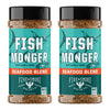 Fire & Smoke Society Fish Monger Seafood Seasoning | BBQ Rub | 9.5 oz (2-Pack) | Himalayan Pink Salt, Garlic, Herbs, Citrus Peels