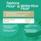 Livekuna - White Rice Flour, Superfine White Rice Flour, Alternative For Brown Rice Flour, Thai Rice Flour, And Sweet Rice Flour