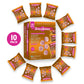 Drizzilicious Mini Rice Cakes Very Berry - Rice Crisps, Healthy Snack For Mature-Themeds And Kids, Flavored Rice Cakes, Vegan, Gluten Free, Allergen Free, Only 90 Calories Per Bag - .74 Oz (Pack Of 10)
