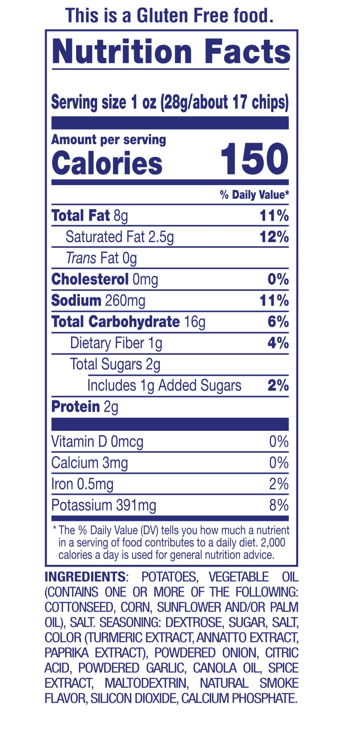 Better Made BBQ Potato Chips - 50 Pack (1 oz. Bags) - Crunchy Snacks Made from Fresh Potatoes - Family Owned