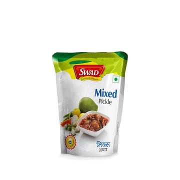 Swad Delicious And Tangy Mango, Lemon, Green Chillies, Carrot, Kerda Mixed Pickle/ Mixed Achar - 200Gm