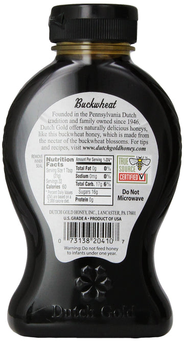 Dutch Gold Honey Buckwheat, 16 Oz