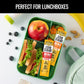 Tillamook Country Smoker Zero Sugar Teriyaki Mini Smoked Sausages  0.33 oz  36 Ct  Individually Wrapped Beef Sticks for Kids School Snacks  Lunchboxes  Travel  Real Hardwood Smoked