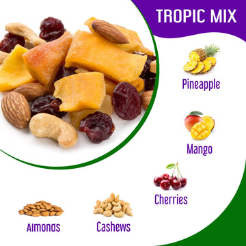 Klein'S Naturals Mix & Go Single Serve Trail Mix Individual Packs ~ Fruit And Nut Mix ~ Trailmix ~ Trail Mix Bags ~ Single Serve