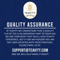 Organic Tea Pods With Moringa, Peppermint, Holy Basil & Turmeric - Naturally Decaf Tea - Mental Focus By Teavity (36 Tea Pods)