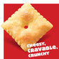 Cheez-It Cheese Crackers, Baked Snack Crackers, Lunch Snacks, Family Size, White Cheddar, 21oz Box (1 Box)