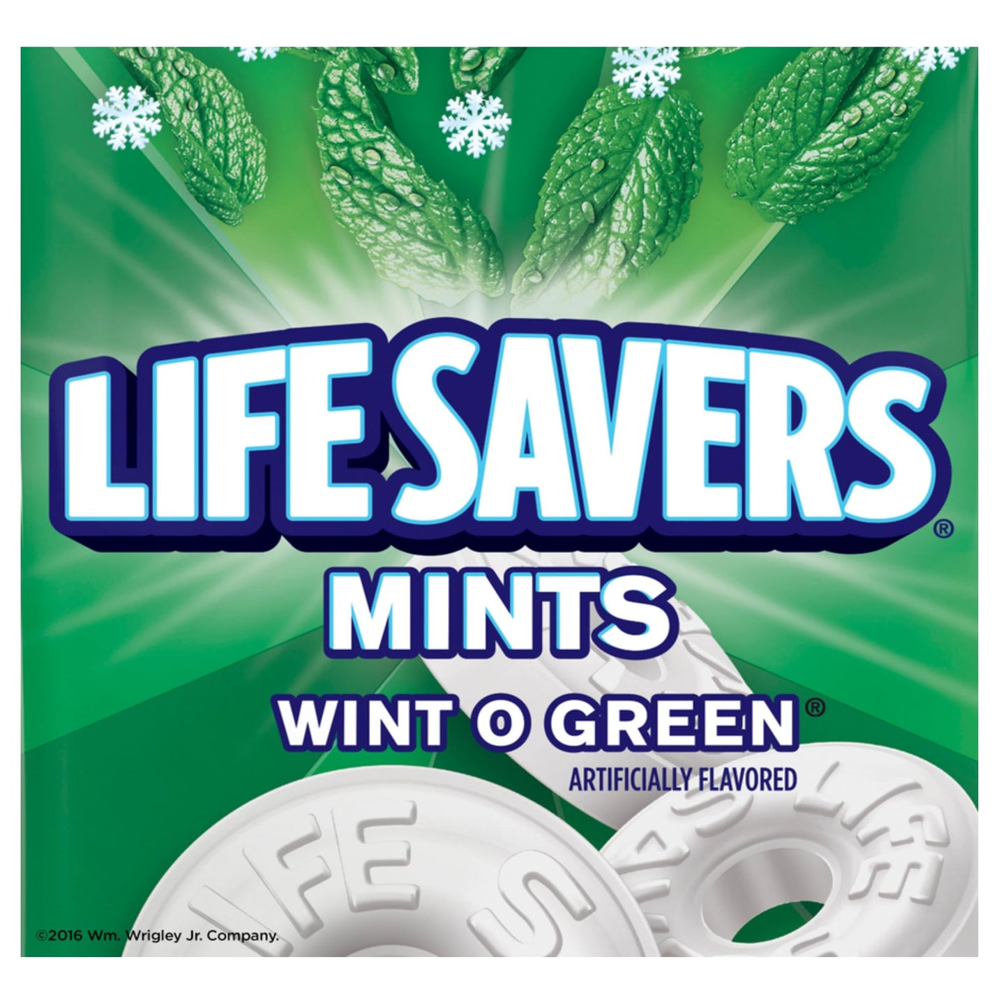 Life Savers Sugar Free Variety Pack - Pack of 2 - One of Each Flavor - Wint O Green and Pep O Mint - Delicious Variety - Perfect