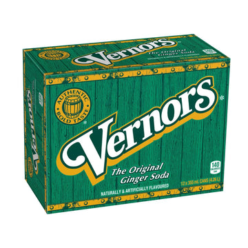 Vernors Ginger Ale Soda - 12 Fl Oz Can (Pack of 48)