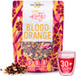 DRINK KATYS Blood Orange Herbal Tea, Caffeine Free, 3 Ounce, Loose Leaf, All Natural, Makes Hot or Iced Tea