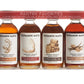 Runamok Organic Maple Syrup Pairing Collection, 2 oz (Pack of 4), Barrel-aged and Infused, Model PNTRY