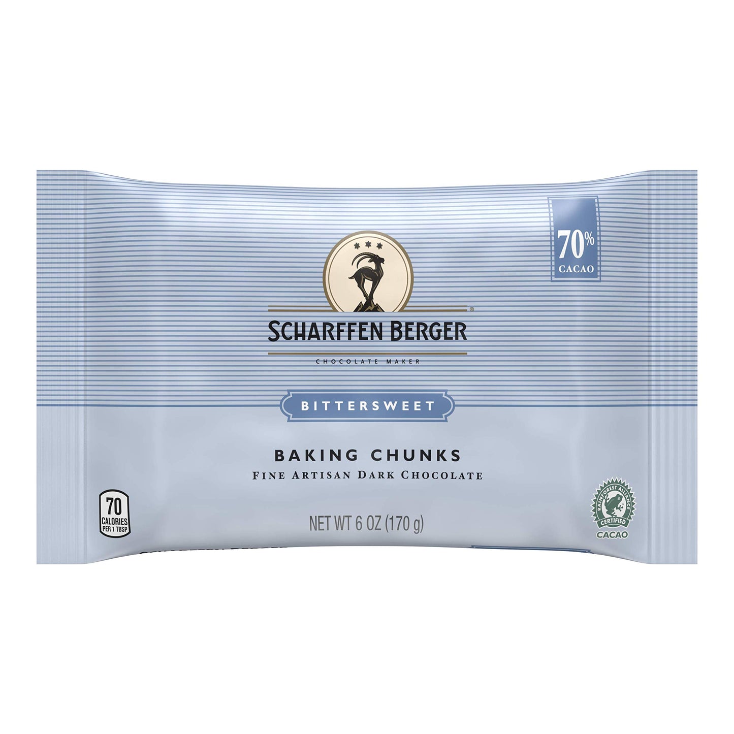 Scharffen Berger Bittersweet Chocolate Baking Chunks  6 Oz