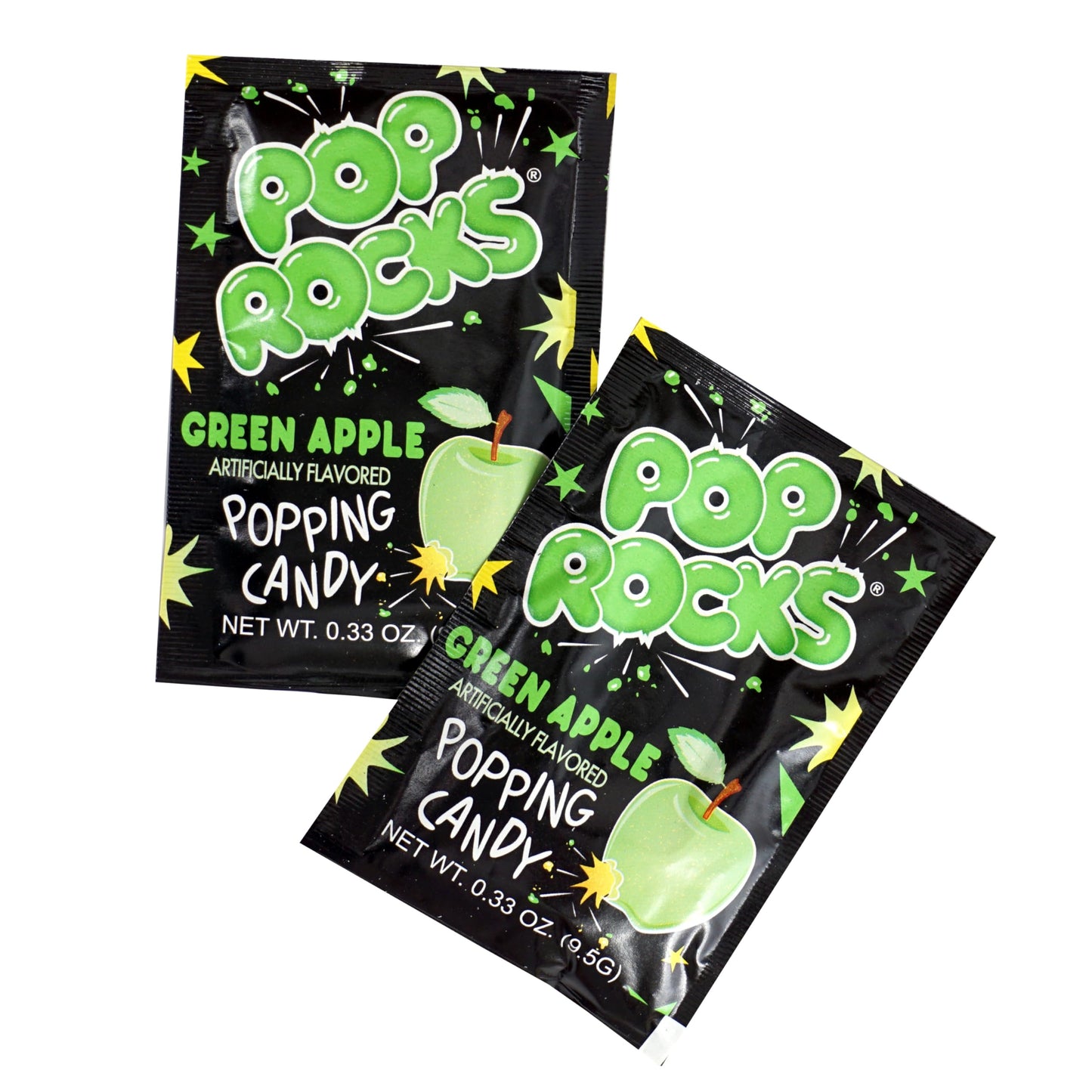 Pop Rocks Green Apple, 24 Pack, Popping Candy