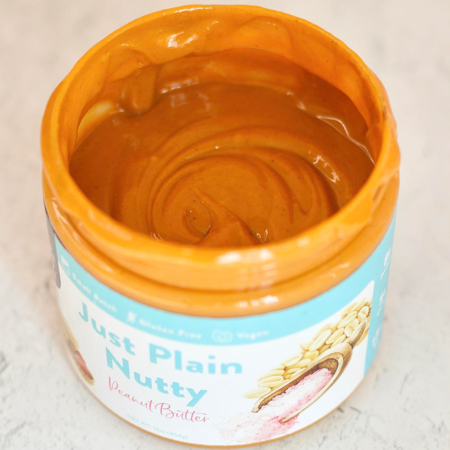 American Dream Nut Butter - Gluten-Free Just Plain Nutty Peanut Butter