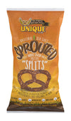 Unique Pretzels - Sprouted Splits Pretzels, Homestyle Baked, Certified Ou Kosher And Non-Gmo, 8 Ounce Bag