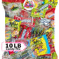 Party Favor Candy Mix - 10 lb Pinata Stuffers Candy Bulk - Goodie Bag Stuffers for Kids Party Favors - Candy Variety Pack - Bulk