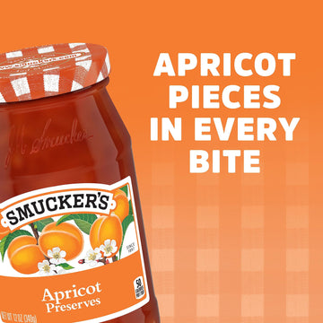 Smucker'S Apricot Preserves, 18 Ounces (Pack Of 6)
