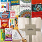 GET WELL SOON Gift basket Art set kit gift with Blanket | Home  Hospital After surgery recovery gift  Activity Books care package | Feel better soon for sick friend & Great Snack Variety