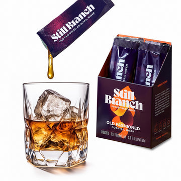 Still Branch Cocktail Mixer - Old Fashioned Mix with Real Bitters, 14 Single-Serve Sachets, No Refrigeration Needed