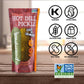 Pickerfresh Jumbo Hot Dill Pickle In A Bag 12 Pack - Bold & Tasty! Non-Gmo Verified - Packed Within 24 Hours Of Picking - No Art