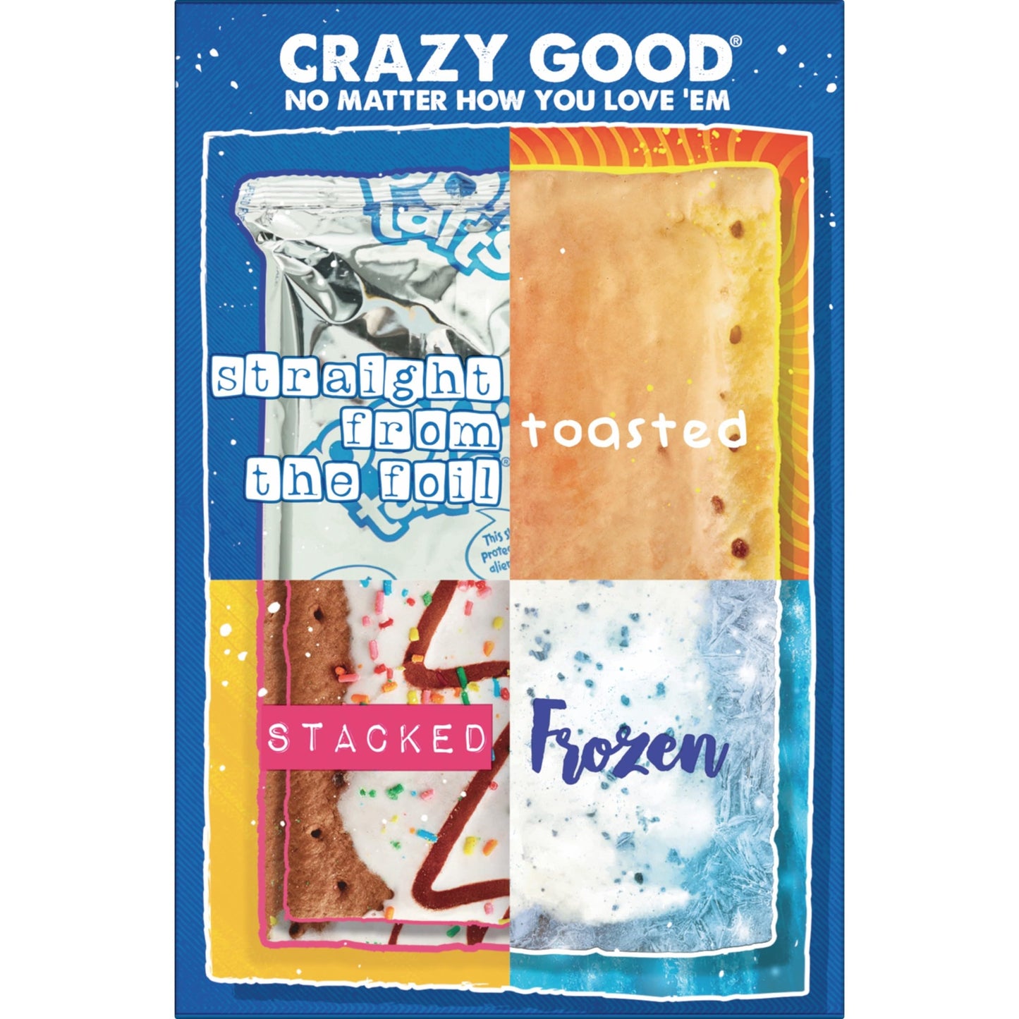Pop-Tarts Toaster Pastries, Breakfast Foods, Kids Snacks, Frosted Confetti Cupcake (8 Pop-Tarts)