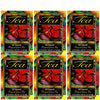 Hawaiian Islands Tea Company Hibiscus Honey Lemon Tropical Green Tea, All Natural - 120 Teabags (6 Boxes)