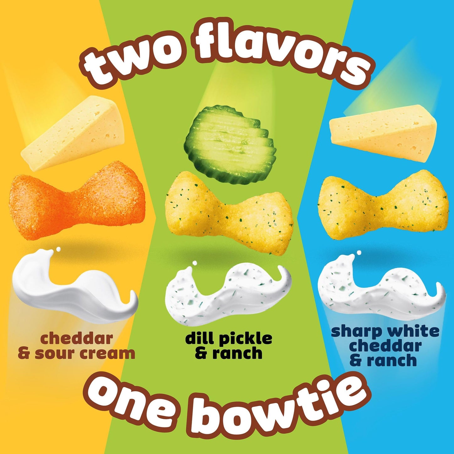 Pringles Mingles Puffed Snacks, Variety Pack, Cheese Puffs, Salty Snacks (3 Bags)