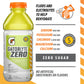 Gatorlyte Zero Electrolyte Beverage, Lemon Lime, Zero Sugar, 5 Electrolytes, 20 Fl Oz Bottles, Pack of 12 - No Artificial Sweeteners