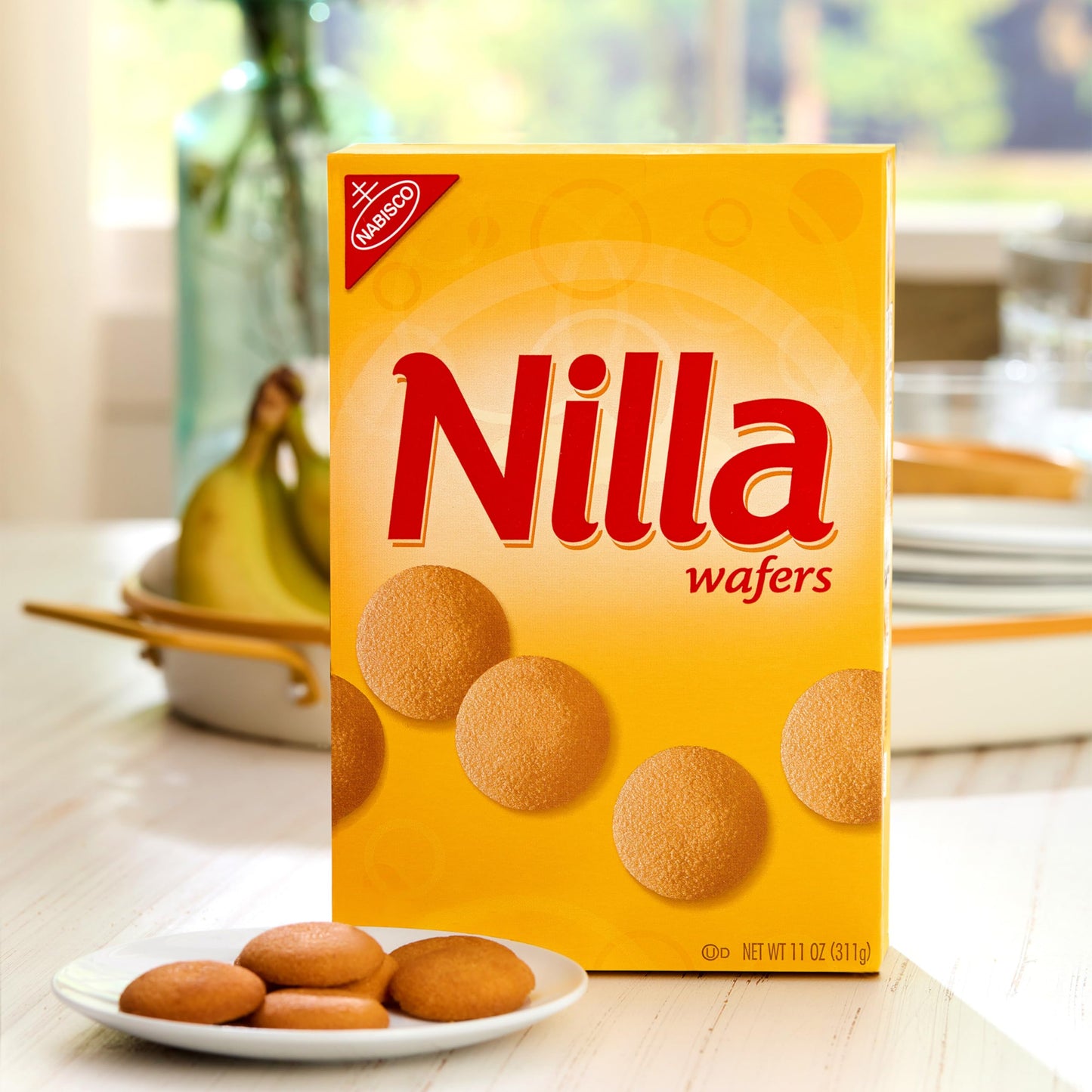 Nilla Wafers Cookies, Vanilla Wafers, 12 - 11 Oz Boxes