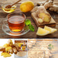 Wanciment Turmeric and Ginger Powder Tea Bags - 60 Count, 3 in 1 Blend, 100% Natural, Caffeine Free, Improve Digestion and Support Wellness