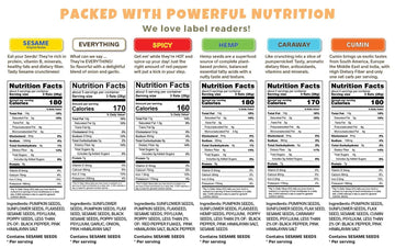 Ellas Flats All Seed Savory Crisps - Gluten Free, Sugar Free, High Fiber Chip, Low Carb Snack, Keto Cracker, Vegan, Paleo, Diet