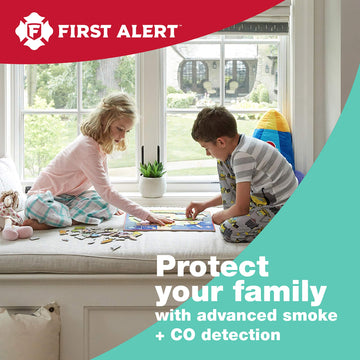 First Alert Brk Sc9120B-3 Hardwired Smoke And Carbon Monoxide (Co) Detector With Battery Backup, White, Pack Of 3