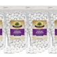 White Jordan Almonds (4-Pack) Wedding Shower Party Favor Premium White Candied Nuts (6 Lbs Total)